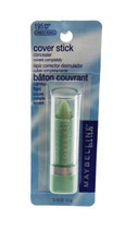 Maybelline New York Cover Stick Corrector Concealer Green Corrects Redne... - $8.90
