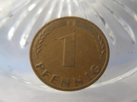 (FC-643) 1950-G Germany: 1 Pfennig - $1.00