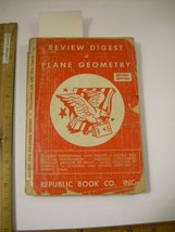 Review Digest of Plane Geometry : New Enlarged Edition (1960 ed.) [Paper... - £42.63 GBP
