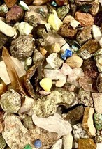 Natural Rough Raw Mineral Rocks Over Four Pounds Assorted Specimens - £35.31 GBP