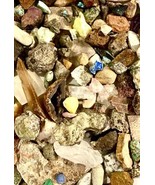 Natural Rough Raw Mineral Rocks Over Four Pounds Assorted Specimens - £35.31 GBP