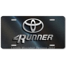 Toyota 4Runner Inspired Art on Carbon FLAT Aluminum Novelty License Tag Plate - £14.38 GBP