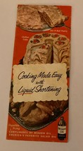 Cooking Made Easy With Liquid Shortening Recipe Booklet Wesson Oil - $19.99