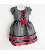 Lavender Party Dress Little Toddler Girl 3T Black Gray Red Christmas Wed... - $163.03 MXN
