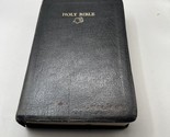 Spirit Filled Life Bible NKJV Nelson 2255 Black Bonded Genuine Leather 1991 - $29.69
