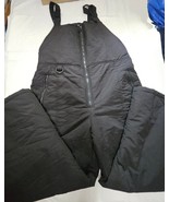 Athletech Snow Ski Bib Front Zip Insulated Zip Pockets Adjustable Straps... - $34.28 CAD