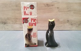 Vintage Norpro Pie Bird Black &amp; Yellow 4&quot; Tall In Original Box No Bubbling Over - £8.88 GBP