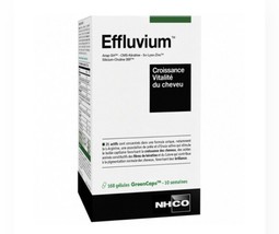NHCO EFFLUVIUM Promotes Hair Growth &amp; Vitality168 Caps/10 Weeks -  EXP:2026 - $94.90