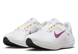 Nike Air Winflo 10 Women&#39;s Running Shoes White/Fuchsia Dream DV4023-103 Size 7.5 - £52.30 GBP