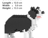 Border Collie Dog Mini Sculptures (JEKCA Lego Brick) DIY Kit - £30.67 GBP