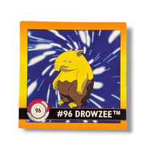 Pokemon Vintage Artbox Collectible Sticker (XX35): #96 Drowzee - £3.77 GBP