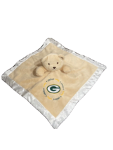 Green Bay Packers Football Baby Bear Lovey Plush Security Blanket - £9.53 GBP