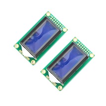 2Pcs Blue 0802 Lcd 8X2 Character Lcd Display Module 5V Lcm For Arduino R... - £13.36 GBP
