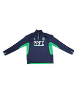 Polo Sport 1/4 Zip Pullover Mens XL Blue Performance PRFC Rugby Long Sleeve - $45.84 CAD