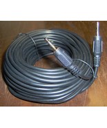 50&#39; foot Mini STEREO Audio CABLE 3.5mm 1/8&quot; Male to Male m/m Gold Plug e... - $50.98 CAD