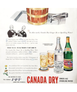 1942 Canada Dry Sparkling Water Ginger Ale Advertisement Soda Pop E90G1 - €21,44 EUR