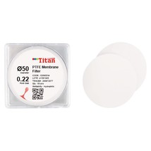 Lab Ptfe Filter Membrane 100Pcs Round Micron Filter,0.22Μm,50Mm - $46.99