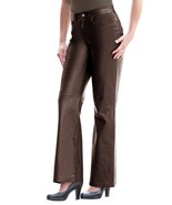Leather Pants Jeans Black Size Womens High Rise Skinny Women Style Pant ... - $176.43 CAD