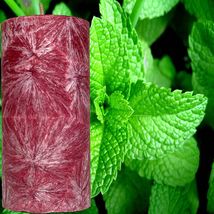 Fresh Peppermint Scented Palm Wax Pillar Candle Hand Poured - £19.66 GBP+