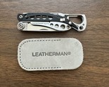 Retired Black Leatherman Style CS + Pouch Multitool Keychain Scissor Kni... - £46.45 GBP