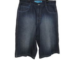 WCKD Men&#39;s Vintage Jeans Shorts Dark Blue Size 34 Rare NWD! - $35.62