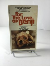 Vintage For The Love Of Benji PB 1977 20th Printing I. F. Love Joe Camp Movie - £3.94 GBP
