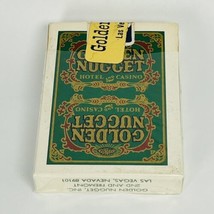 Vintage Golden Nugget playing cards Green, Las Vegas Nevada Sealed - £17.77 GBP