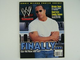 WWE World Wrestling Entertainment Magazine March 2003 The Rock Cover - £11.66 GBP