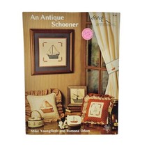 An Antique Schooner Cross Stitch Candlewicking &amp;/or Stencil Pattern Vint... - £11.98 GBP