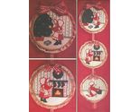 Sunbonnet Sue Christmas Hoops Wall Hanging Poinsettia Placemats Quilt Pa... - £7.85 GBP