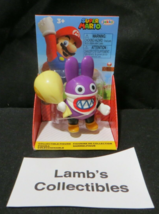 Super Mario Jakks Pacific 2.5&quot; Nabbit collectible action figure Nintendo Toy - £26.81 GBP