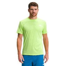 The North Face Men&#39;s Wander Performance T-Shirt in Sharp Green-Medium - £21.86 GBP