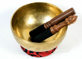 7 inch singing bowl handmade plain bowls for yoga meditation sound therapy bowls - £134.45 GBP