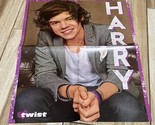 Harry Styles Zayn Malik teen magazine magazine poster clipping One Direc... - $5.00