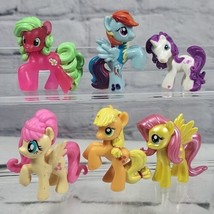 My Little Pony MLP FIM Figures Lot Of 6 Blossom Fluttershy Rainbow Dash  - $14.84