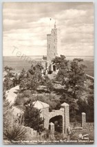Will Rogers Shrine Of The Sun Cheyenne Mountain Colorado Springs Rppc Postcard - £15.27 GBP