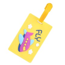 Fashion Map Suitcase Luggage Tag ID Address Holder Baggage Label Silica Ge Ident - £15.37 GBP