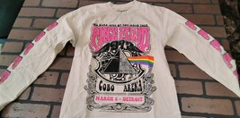 PINK FLOYD- 2021 Dark Side Cobo Arena Cream LS T-shirt ~Licensed / New~S/M &amp; M/L - £18.41 GBP