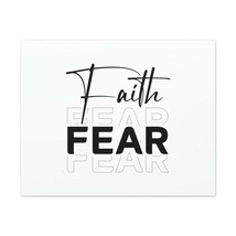  Psalm 34:4 Faith Over Fear Bold Christian Wall Art Bible Verse  - £55.01 GBP+