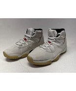 Nike Air Jordan Retro 11 XI Platinum Tint Sail University Red 378037-016... - £148.75 GBP