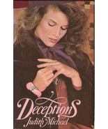 Deceptions, Judith Michaels, hardcover book club edition, good used cond... - €1,70 EUR