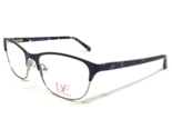 Diane von Furstenberg Eyeglasses Frames DVF8043 424 Blue Silver 52-16-130 - £44.22 GBP