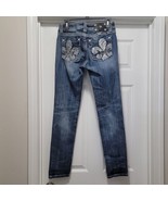 Miss Me Skinny Blue Jeans MP70635 Women&#39;s 28 Actual 29 X 31 - $33.91