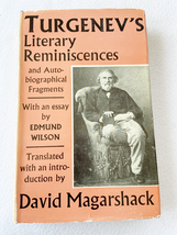 1958 HC Turgenev&#39;s Literary Reminiscences by I. S. (1818-1883). David Magarsha.. - £13.43 GBP