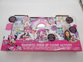 Disney - Minnie Mouse Magnetic Dress Up Closet Activity Playset - £11.77 GBP