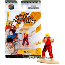 Jada Toys Street Fighter Nano Metalfigs 2 Inch Die Cast Metal Figure - SF2 KEN - £11.71 GBP