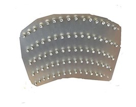 CUBIC ZIRCONIA STUD EARRINGS - MULTIPLE SIZES - $2.25