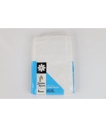 Deadstock Vtg 70s Penneys Strong Muslin Cotton Pillow Case White 2 Pack ... - $29.65