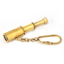 Brass Working  Telescope With Key Chain Pirate Spyglass Telescope Gift For Son - £10.26 GBP