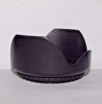 Used Bower 58mm Lens Hood screw in type flower shaped Plastic B11018 - $9.65